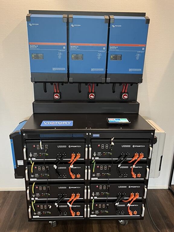 Victron energie opslag racks