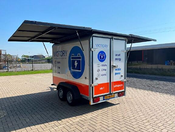 Energie opslag aanhanger