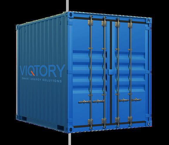 Accu opslag container