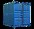 Accu opslag container